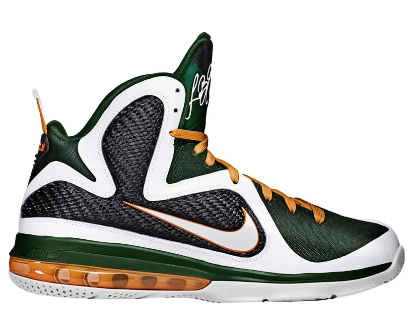 Nike LeBron 9 Miami Hurricanes