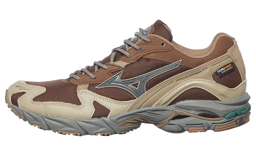 Mizuno Wave Rider Chicory Coffee/Vintage Khaki/Fossil (D1GA256302)