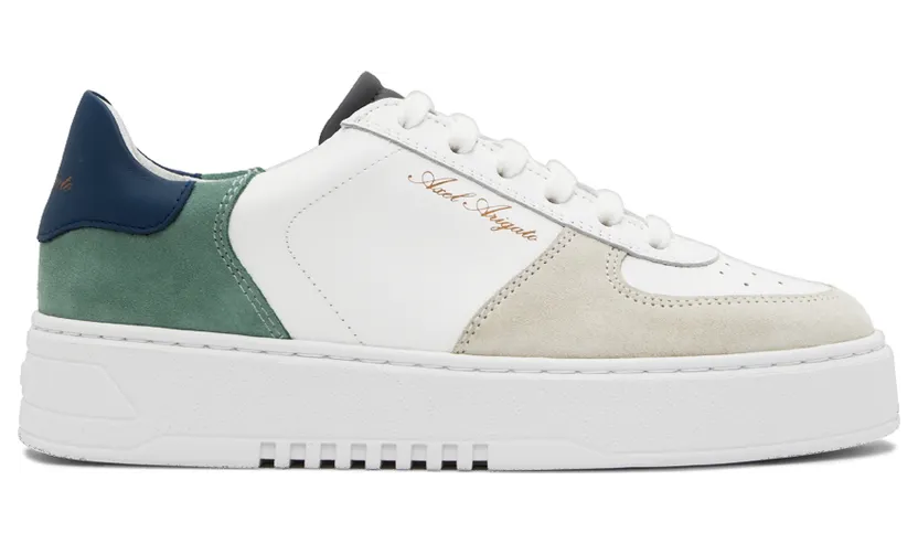Axel Arigato White & Blue Orbit Sneakers (88013)