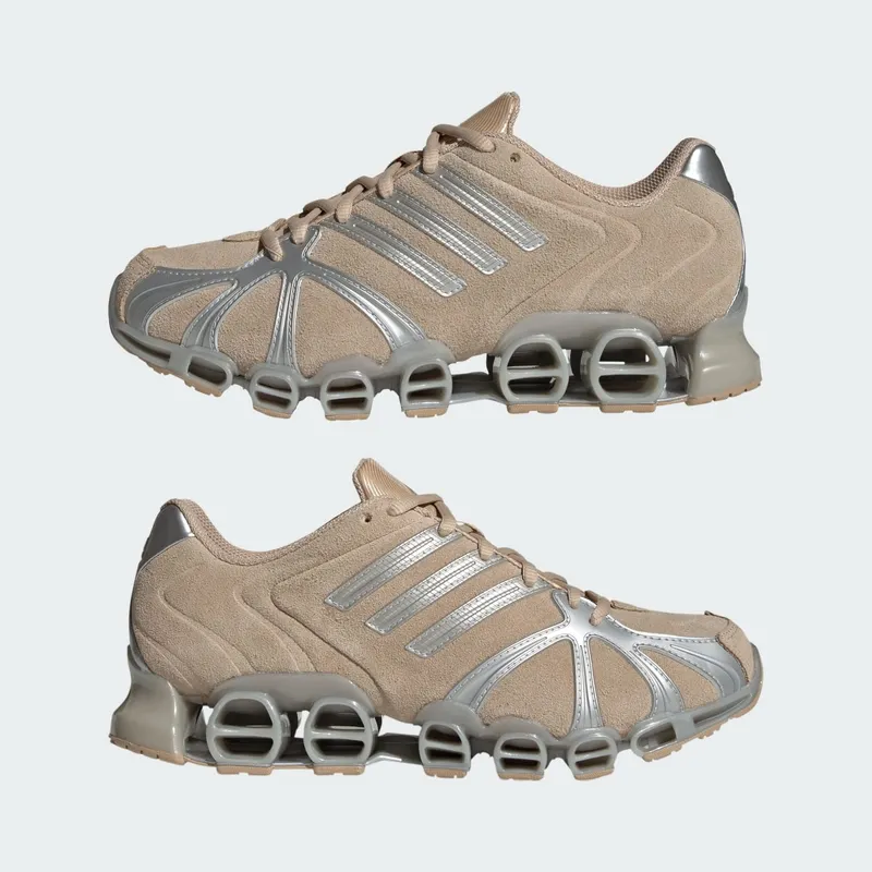 Adidas MEGA GHOSTRIDE Magic Beige / Silver Metallic / Magic Beige (JQ3761)