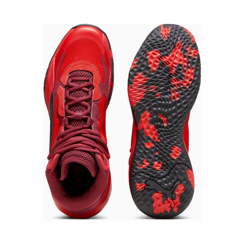 Puma Playmaker Pro Mid Basketball Shoes Red (37790210)