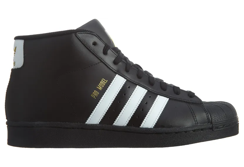 adidas Pro Model Black/White/Gold Metallic