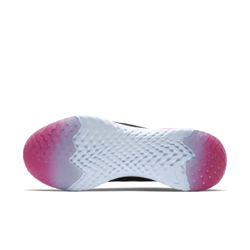 Nike Epic React Flyknit 2 Black Sapphire Hyper Pink Black/Black-Sapphire-Lime Blast-Hyper Pink-Blue Tint (BQ8928-003)