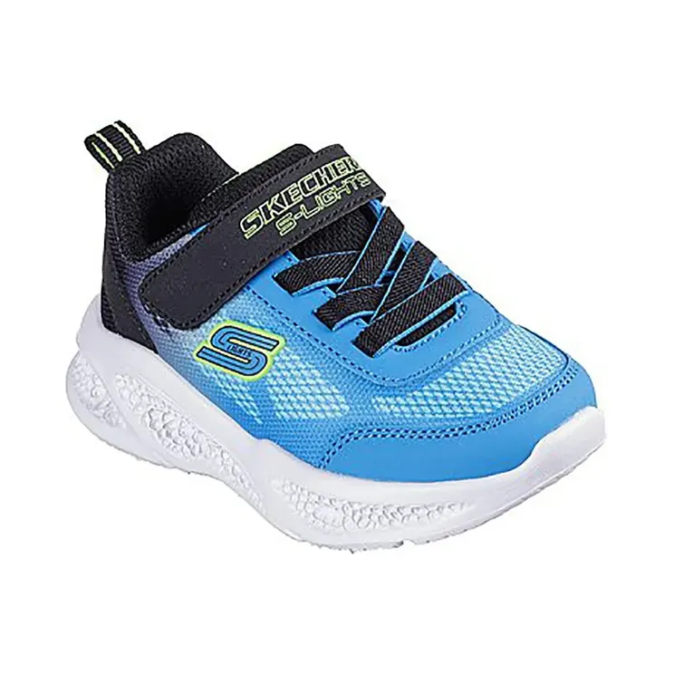 Skechers Meteor-Lights “Black / Blue” (401495NBKBL)