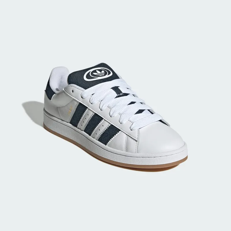 Adidas Campus 00s Cloud White / Night Indigo / Gold Metallic (JQ7439)