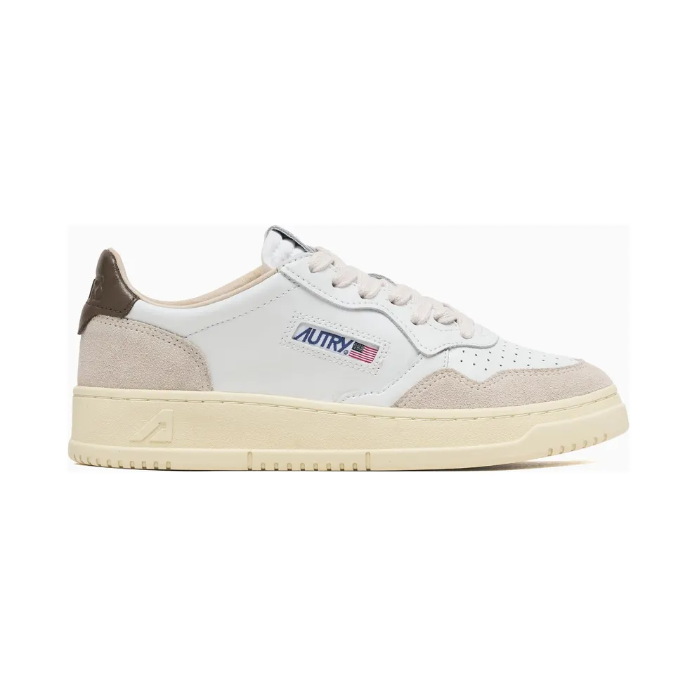 Autry Medalist Low White (AULW-LS15)