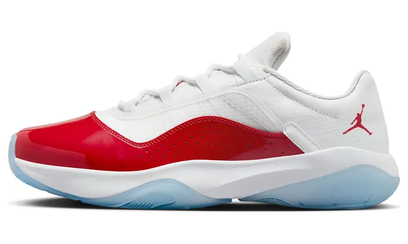 Jordan 11 CMFT Low Cherry “White / Black / Gym Red” (DN4180-116)
