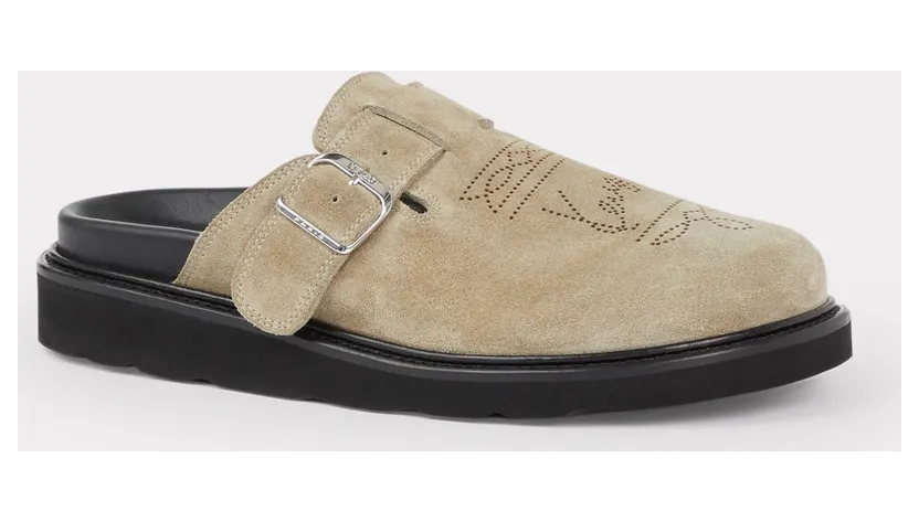 Kenzo Sabots ‘Kenzo Matto’ Homme Beige – Taille 42 (FE55MU050L56)