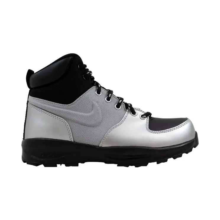 Nike Manoa Leather Metallic Silver (GS)