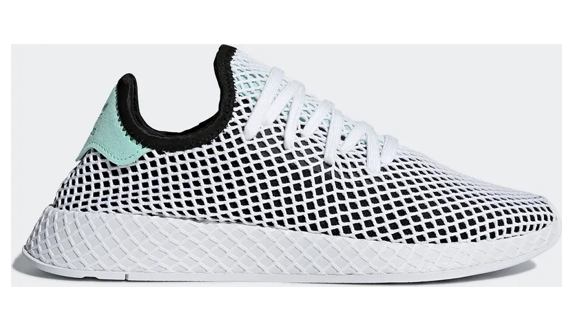 adidas Deerupt Core Black Easy Green