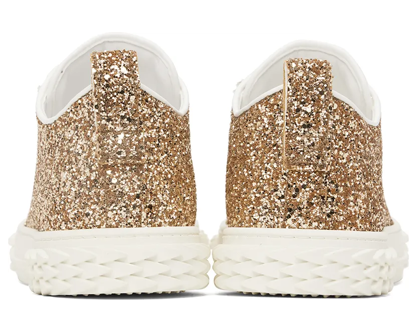 Giuseppe Zanotti Gold Blabber Sneakers (RU20027-93186) (2)
