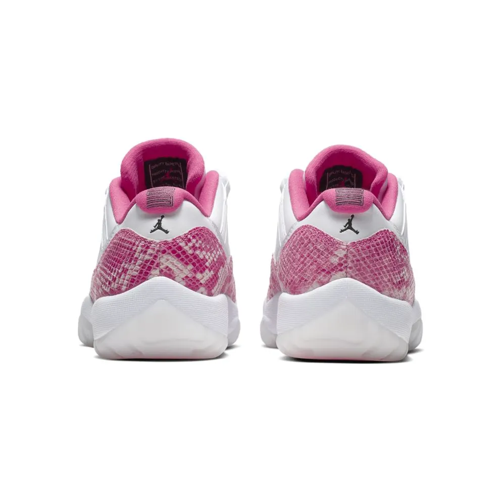 Jordan 11 Retro Low Pink Snakeskin (W) (2019) White/Watermelon/Black (AH7860-106)