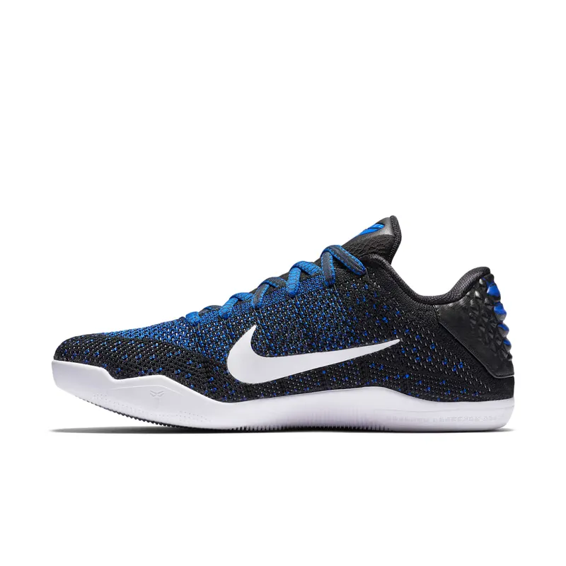 Nike Kobe 11 Elite Low Mark Parker Black/Metallic Gold-Blue Lagoon-Action Green (822675-014)