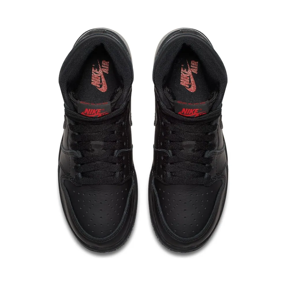 Jordan 1 Retro High OG Essentials Black (GS) Black/University Red (575441-022)