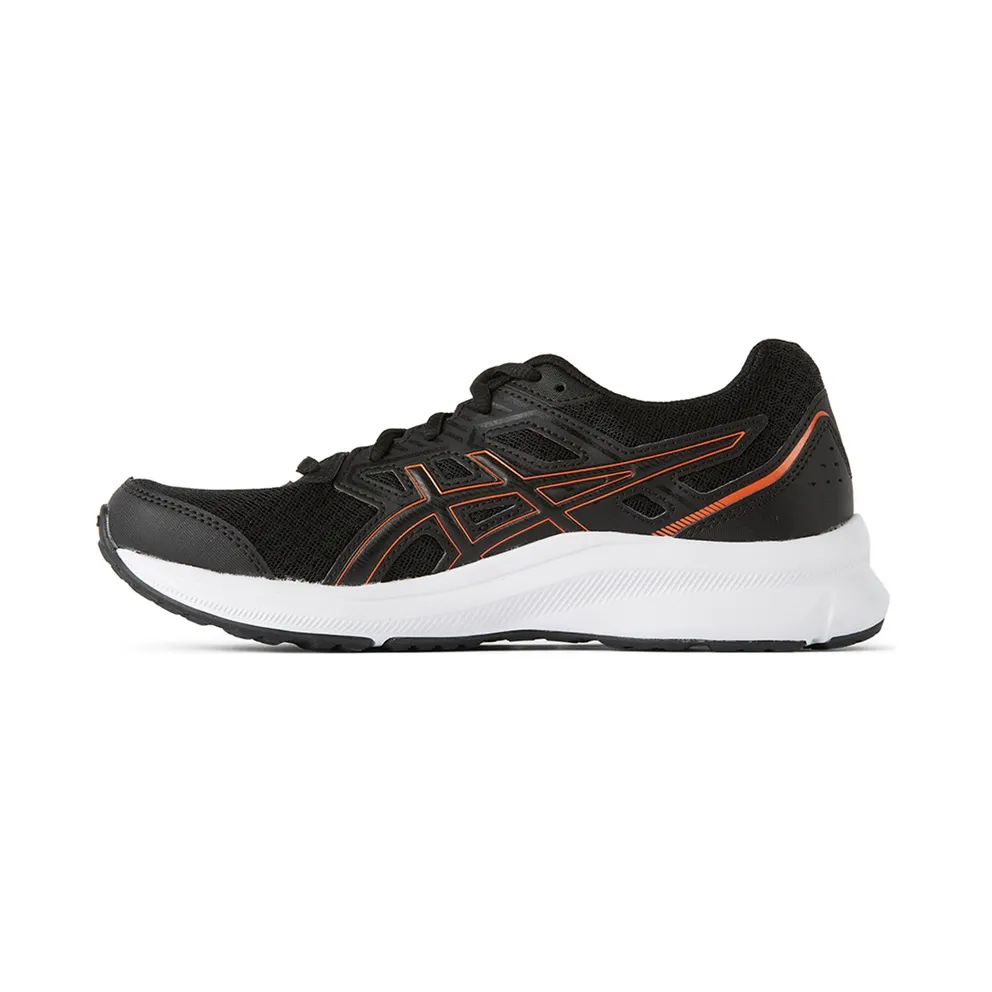 Asics Kids Black & Orange Jolt 3 Big Kids (1014A203-005)