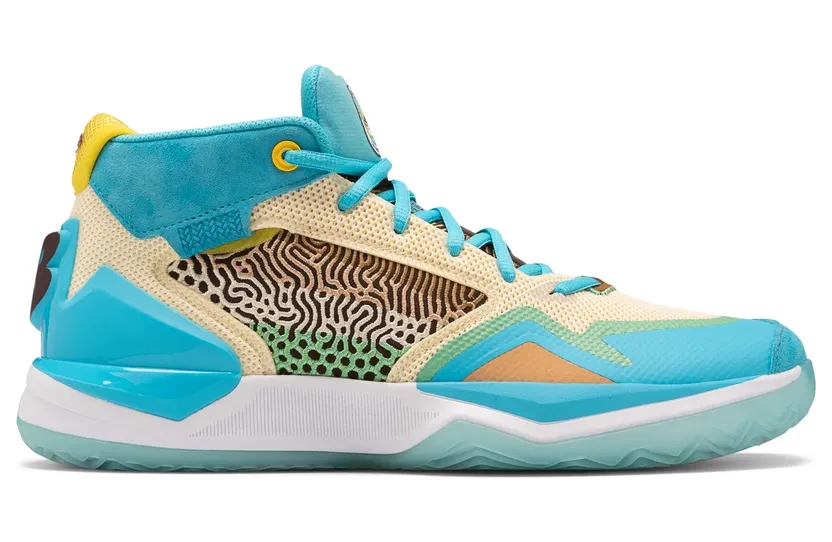 New Balance KAWHI – MORENO VALLEY Blau/Gelb/Braun/Weiß (BBKLSWB1)