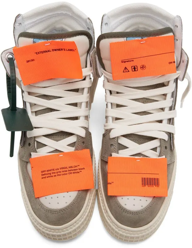 Off-White Off-White & Grey Off-Court 3.0 (OWIA112S22LEA0020109)