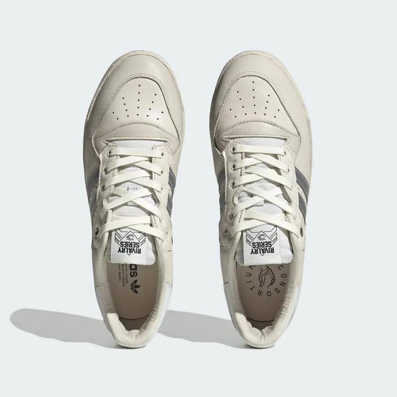 adidas Rivalry Low Consortium Chalk White / Silver Metallic / Grey One (IF0603)