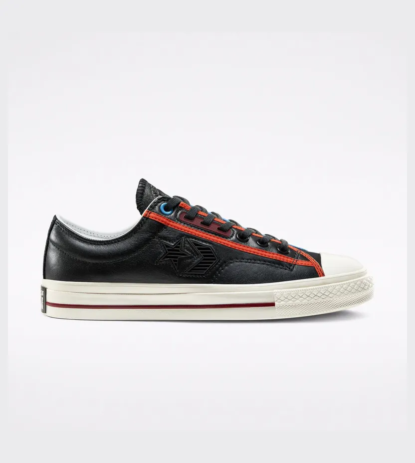 Converse Star Player Low ‘Logo Mashup – Black’ Black/White/Black (167140C)