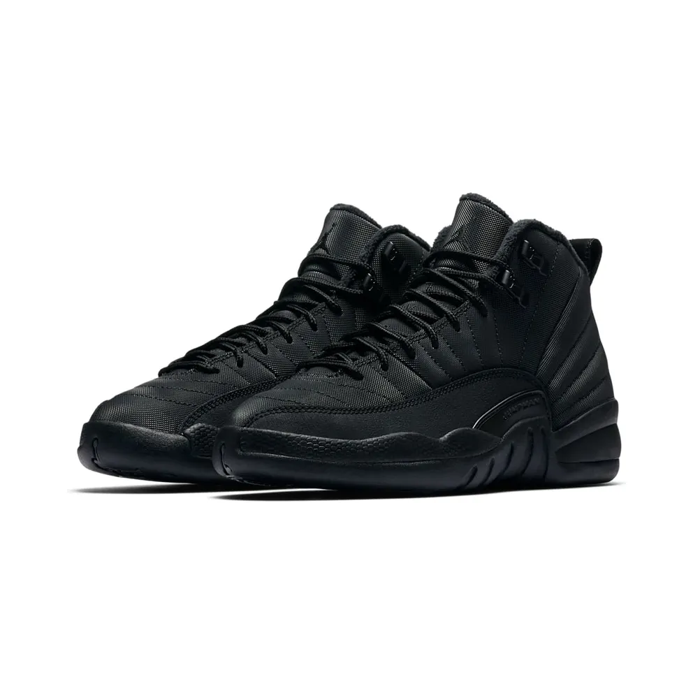 Jordan 12 Retro Winter Black (GS) Black/Black-Anthracite (BQ6852-001)