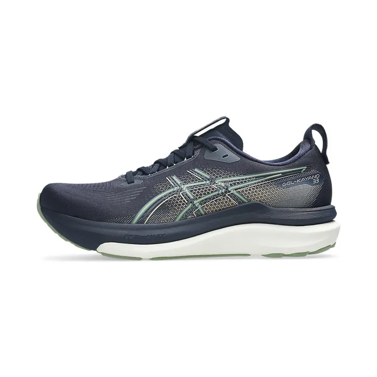 ASICS GEL-KAYANO 33 “White / Energy Aqua” (1011C167-402)