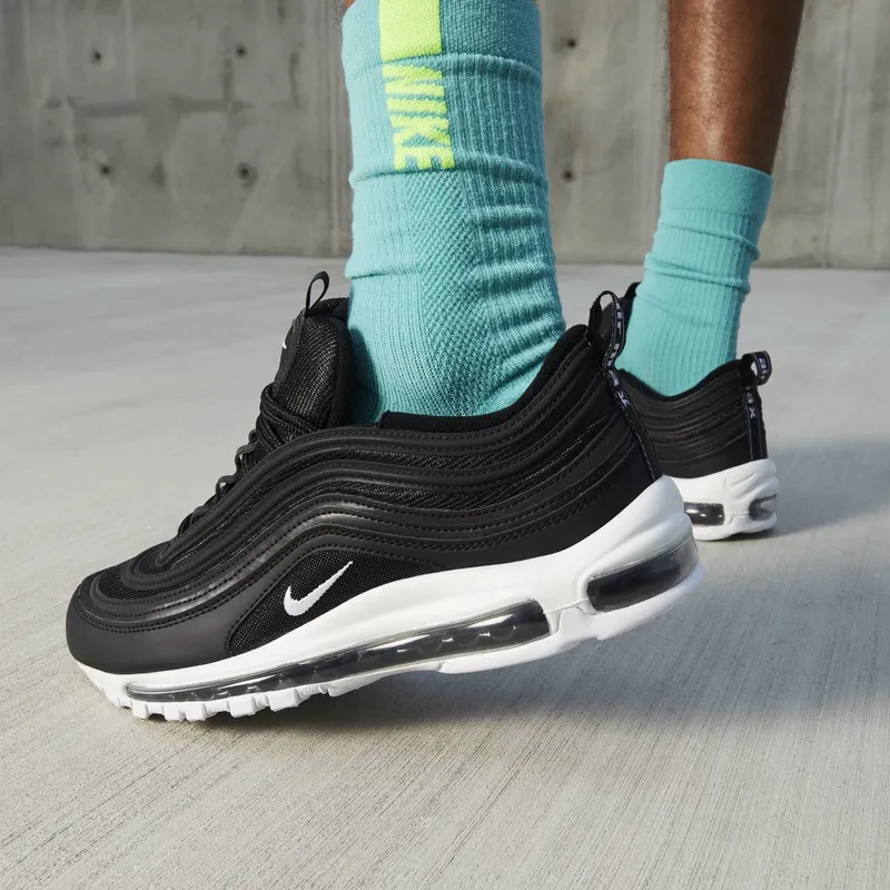 Nike Air Max 97 Black/White White Swoosh (921826-001)