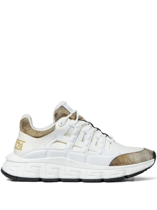 Versace Trigreca sneakers with hagedissenhuid-effect – White (DSU80941A16630)