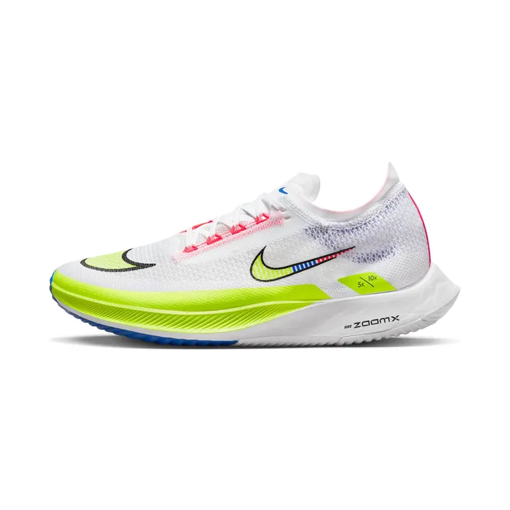 Nike ZoomX Streakfly Premium “White / Volt / Racer Blue / Black” (DX1626-100)
