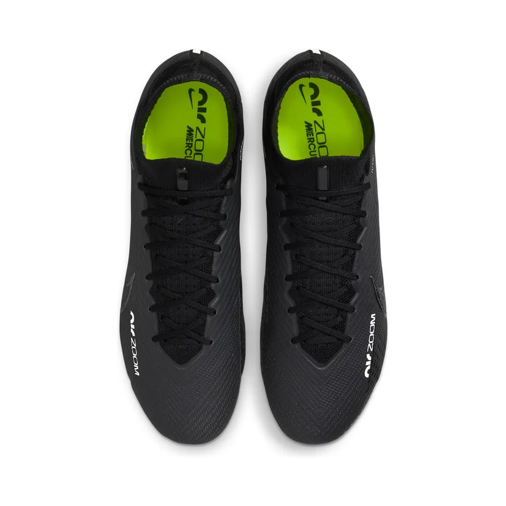 Nike Zoom Mercurial Superfly 9 Elite AG-Pro Black White Volt (DJ5165-001)