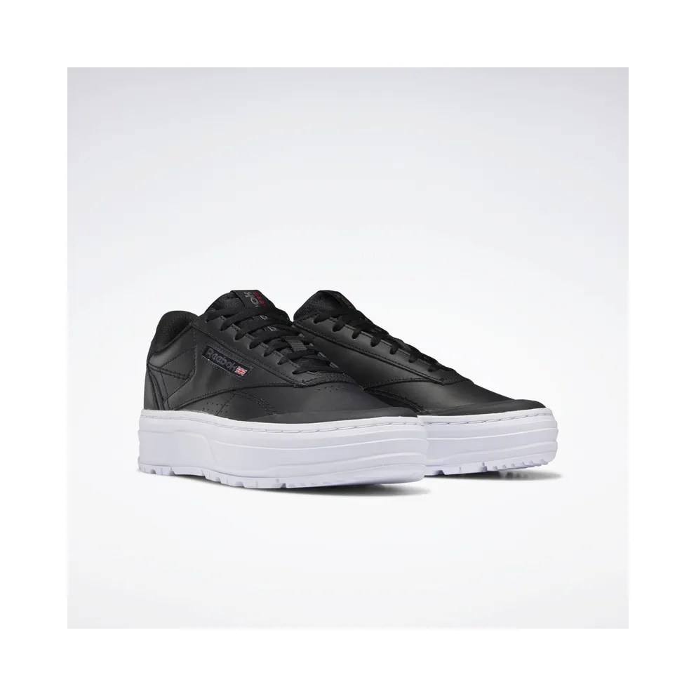 Reebok Club C Double GEO Shoes Core Black / Core Black / Cloud White (GW0224)