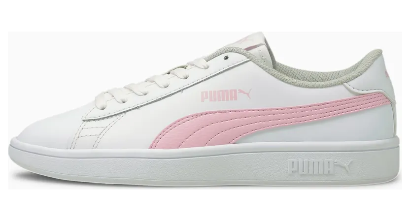 Puma Smash v2 Youth Weiß/Rosa (365170-28)