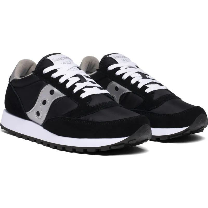 Saucony Jazz Original Silver Black Silver/Black (2044-1)
