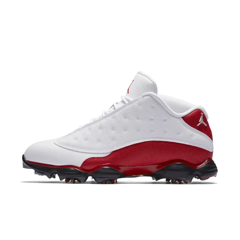 Jordan 13 Retro Golf Cleat White Red White/University Red (917719-101)
