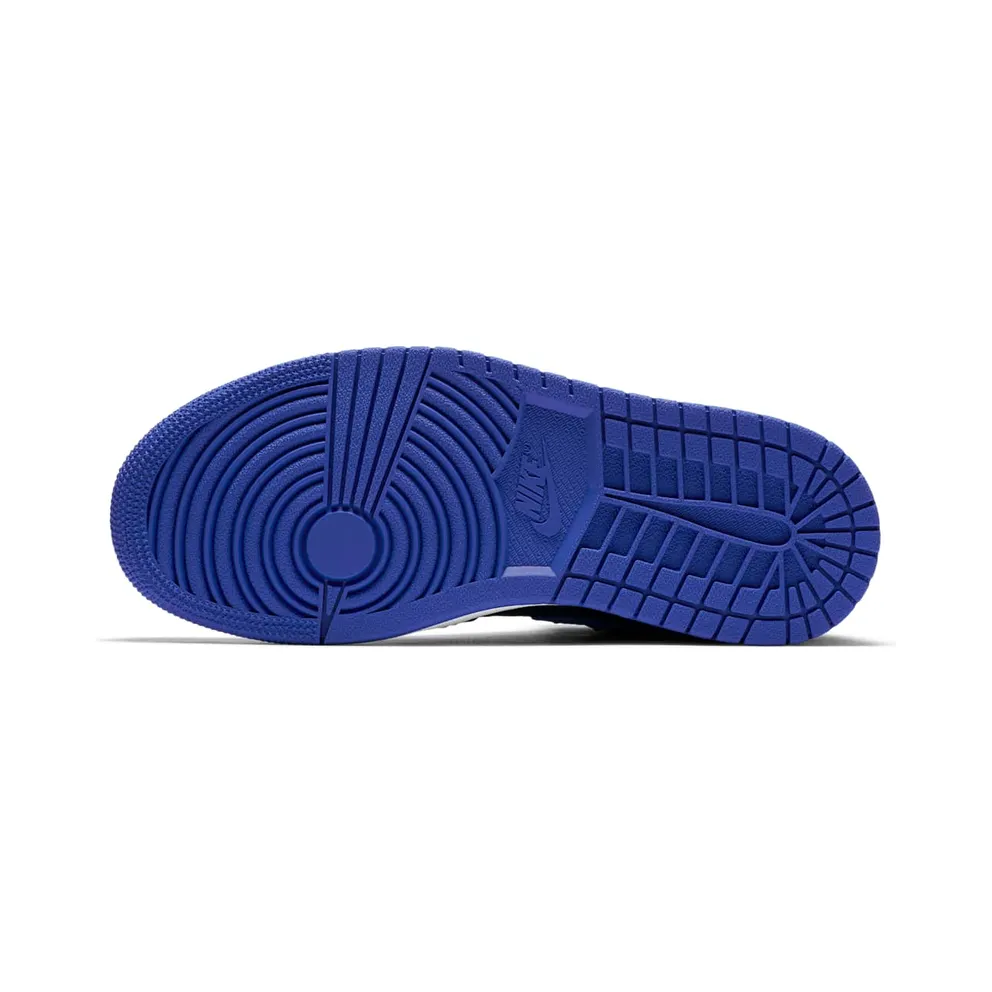 Jordan 1 Retro High Flyknit Royal (GS) Black/Game Royal-White (919702-006)