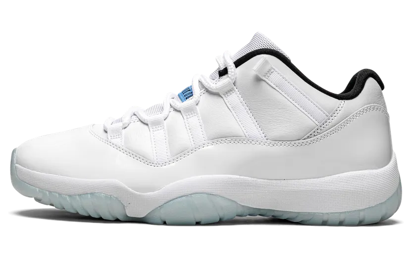 Jordan 11 Retro Low Legend Blue (GS) – “White / Legend Blue / White” (528896-117)
