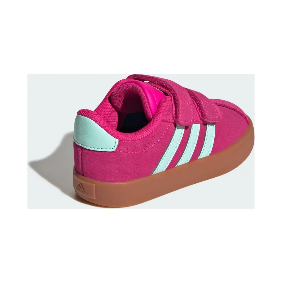 adidas VL Court 3.0 Shock Pink Semi Flash Aqua Lucid Lemon (JS5014)