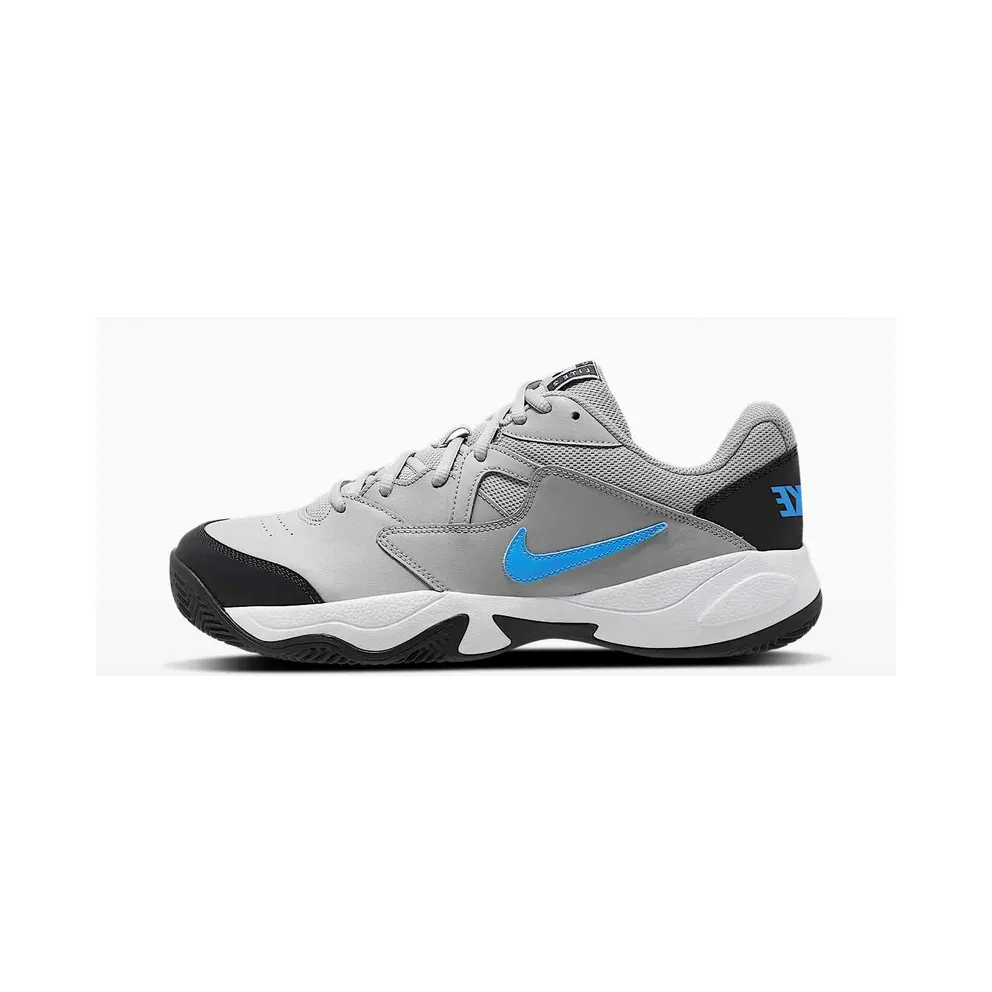 NikeCourt Lite 2 (gravel) Grey “Light Sandstone / Off-Noir / White / Blue Hero” (CD0392-011)