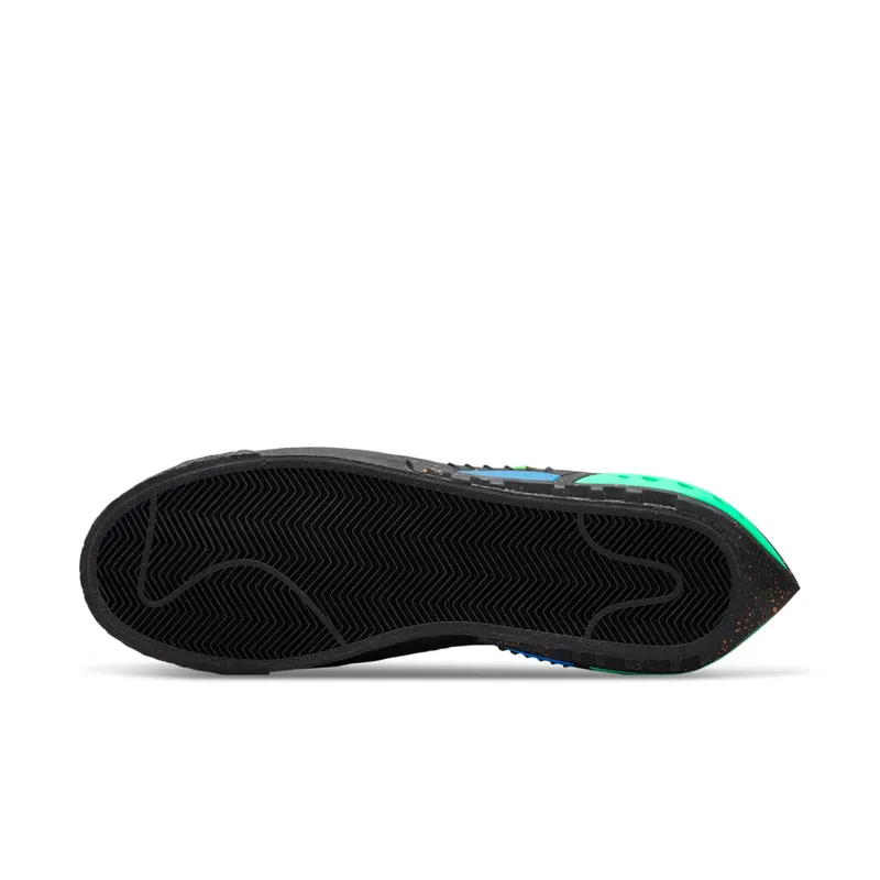 Nike Blazer Low Off-White Black Electro Green (DH7863-001)