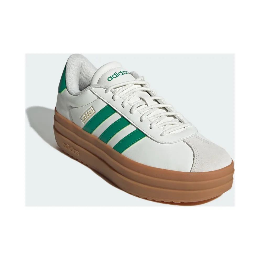 Adidas VL Court Bold Core White / Court Green / Gold Metallic (JQ7832)
