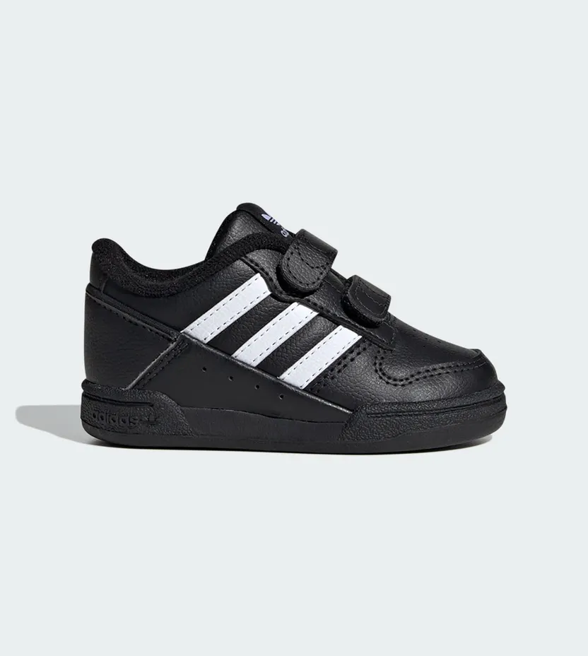 Adidas Team Court 2.0 STR Comfort Closure Shoes Kids Core Black / Cloud White / Cloud White (ID6636)
