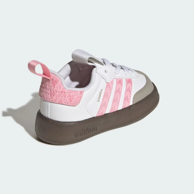 Adidas ADIFOM SAMBA 360 Shoes Cloud White / Light Pink / Clear Granite (IH7043)