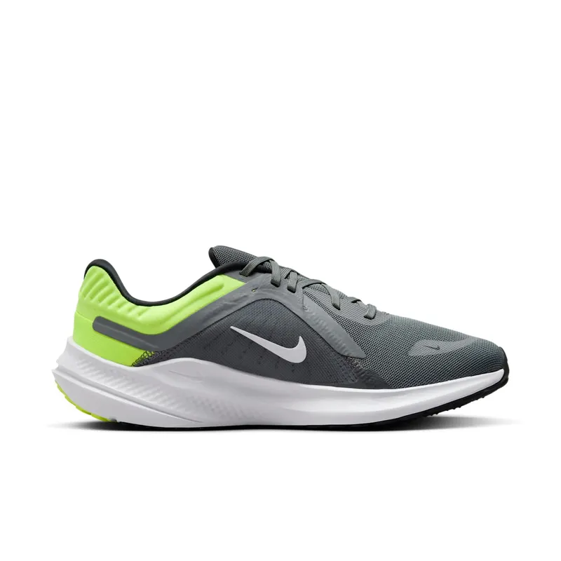 Nike Quest 5 Smoke Grey Volt Black White (DD0204-010)