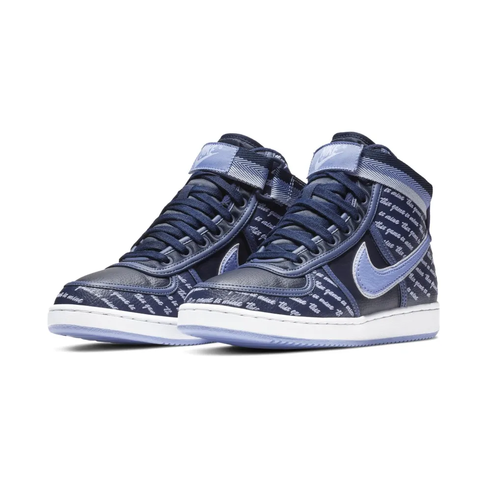 Nike Vandal High This Game Is Mine (W) Blackened Blue/White-Twilight Pulse (AH6826-401)