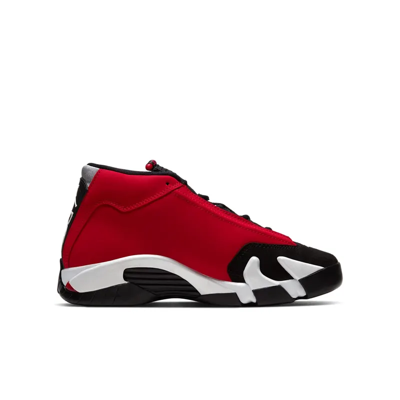 Jordan 14 Retro Gym Red Toro (GS) Black/Gym Red-White-Off White (487524-006)