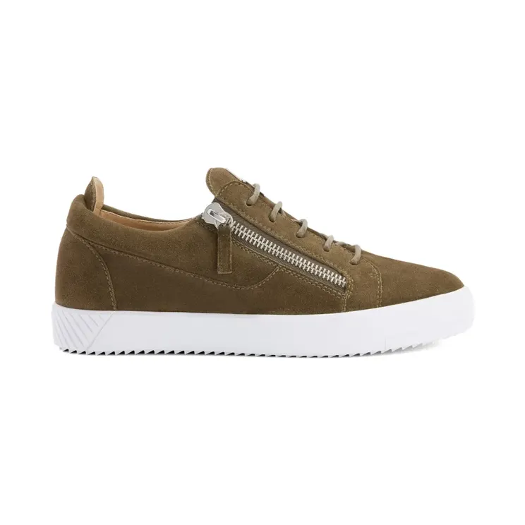 Giuseppe Zanotti Frankie mit seitlichem Reißverschluss “Green” (RU50028H08)