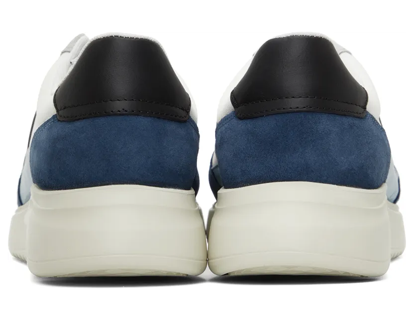 Axel Arigato White & Blue Genesis Vintage Sneakers (27574) (4)