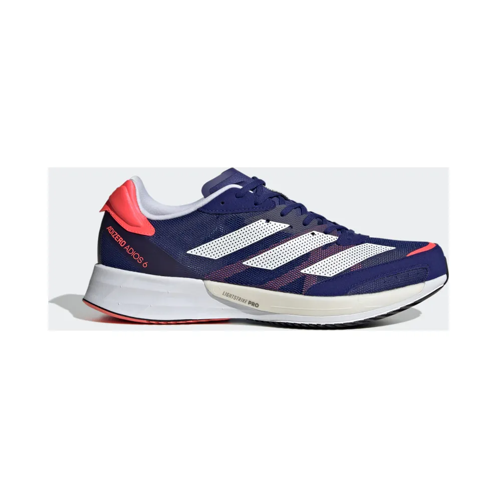 adidas Adizero Adios 6 Laufschuh Legacy Indigo / Cloud White / Turbo (GY0893)