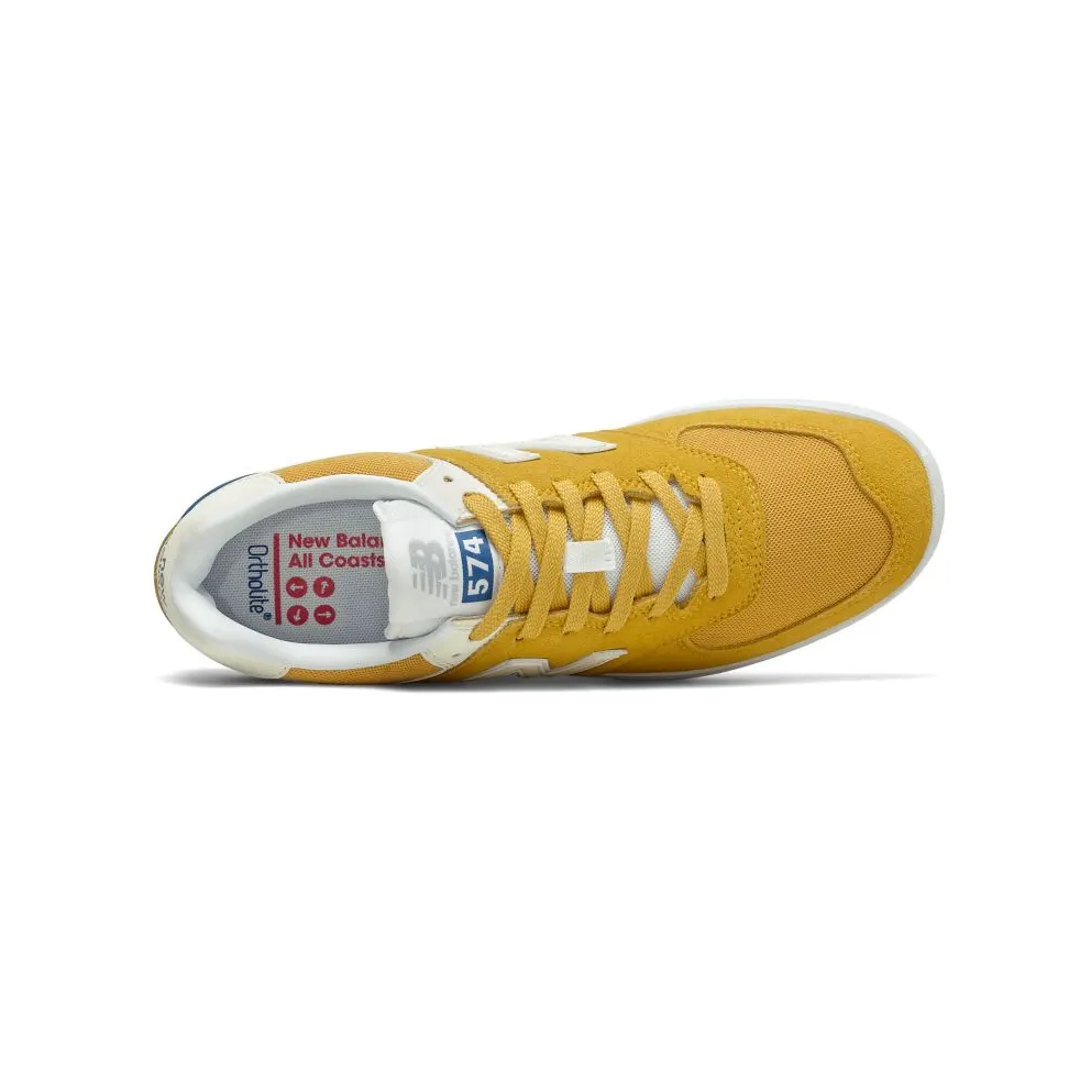New Balance New Balance Unisex All Coasts AM574 Yellow/White (AM574YWB)