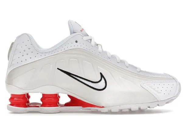 Nike Shox R4 White Phantom Picante Red (CW2626-102)