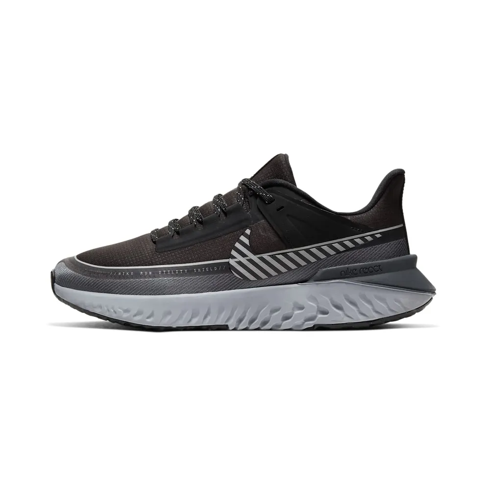 Nike Legend React 2 Shield Black Reflect Silver (BQ3383-001)